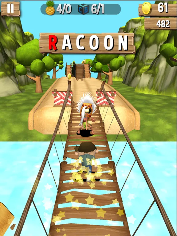 Adventure Run 3d: Escape from wild iPad  Ekran Görüntüleri