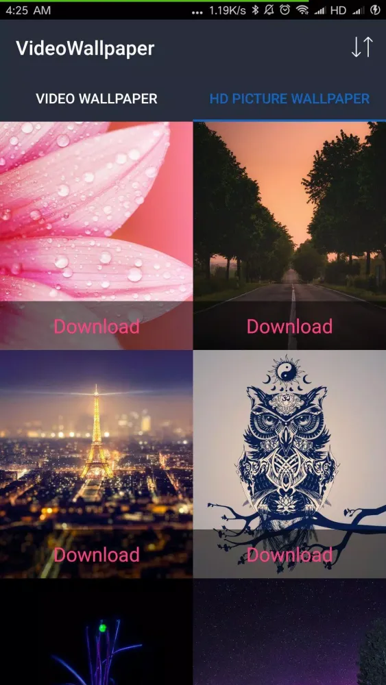 VideoWallpaper Screenshots