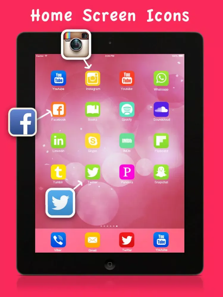 Capturas de tela do App Icon Skins Pro - Customize your app icon iPad 