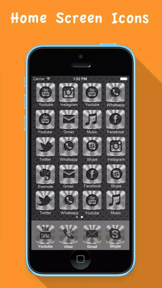 Capturas de tela do App Icon Skins Pro - Customize your app icon