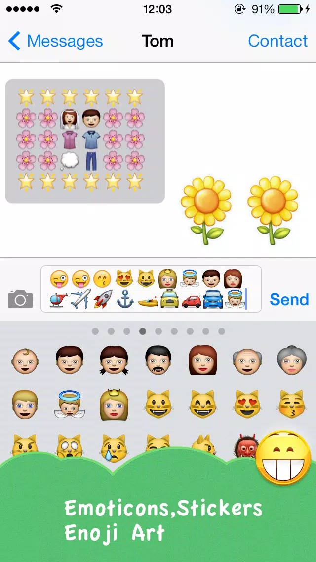 Tangkapan skrin Emoji New - Newest Emoji And Emotion Free