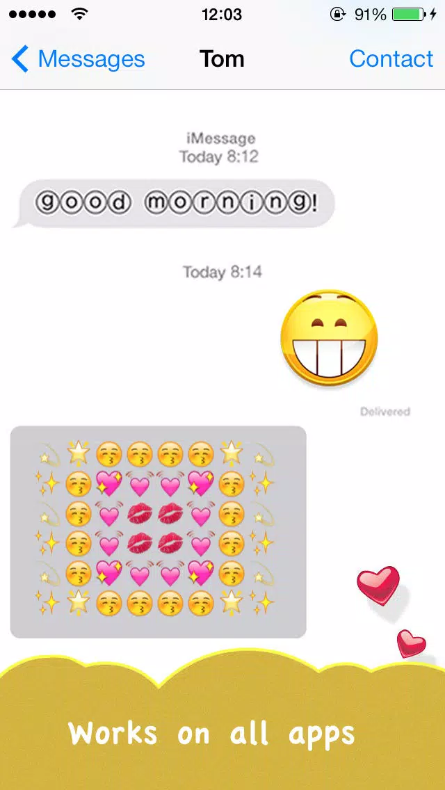 Tangkapan skrin Emoji New - Newest Emoji And Emotion Free