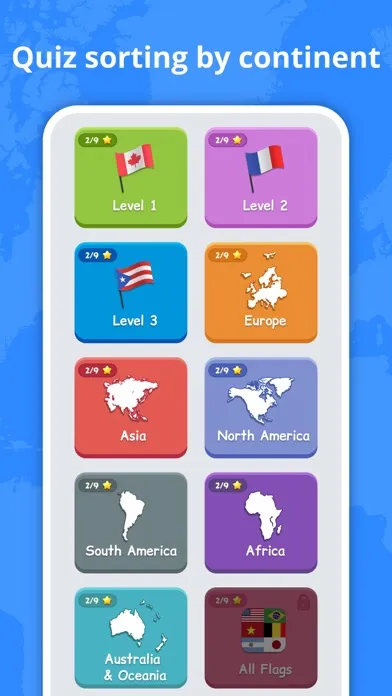 Zrzuty ekranu Flags of countries: Quiz Game