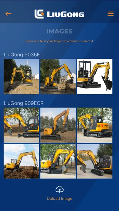 Скриншоты LiuGong Europe