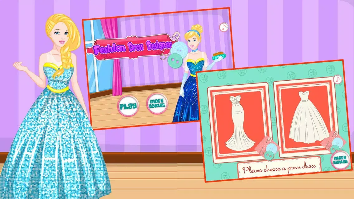 Ảnh chụp màn hình của Fashion Dress Designer ™