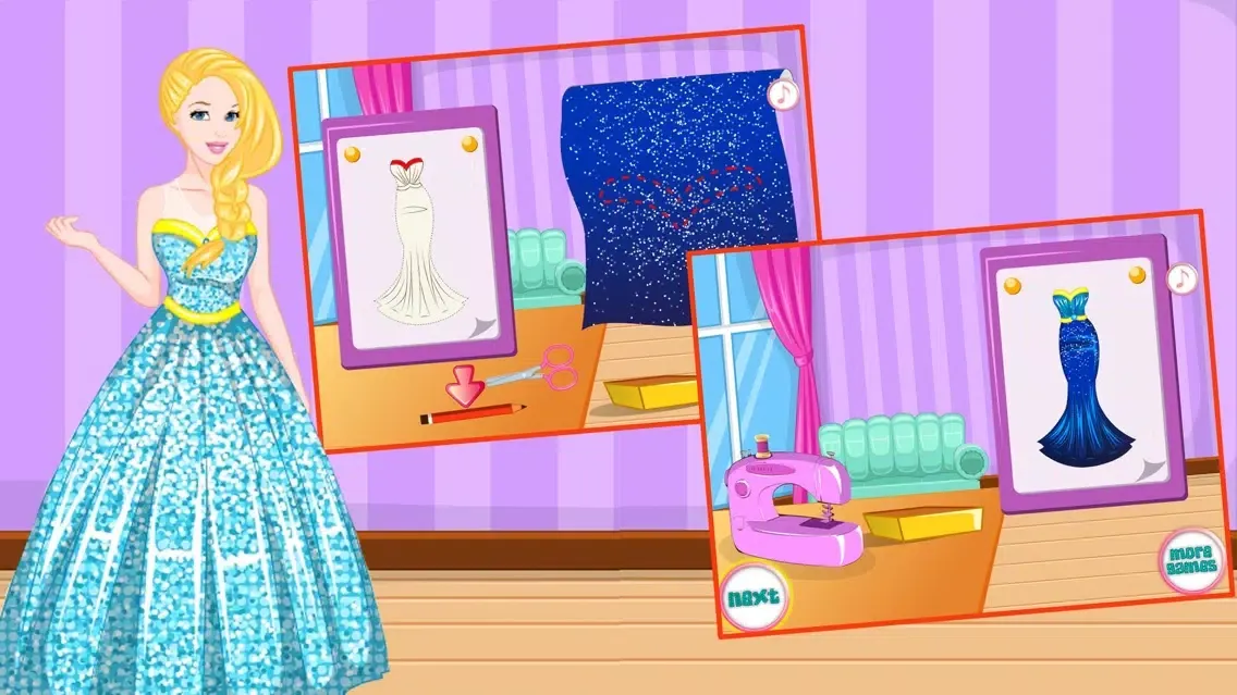 Ảnh chụp màn hình của Fashion Dress Designer ™
