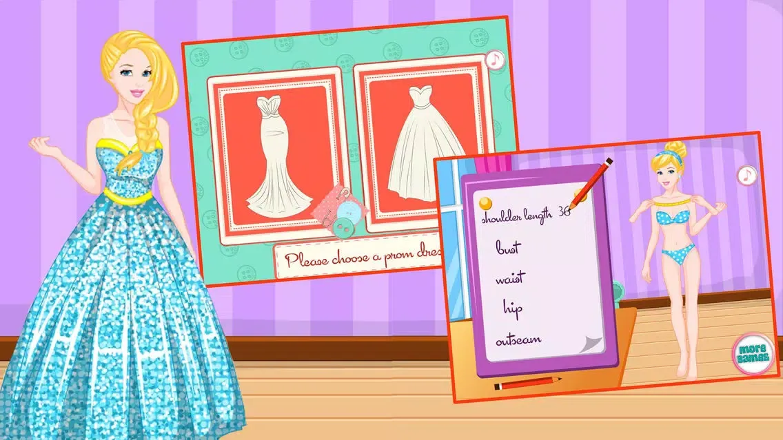 Ảnh chụp màn hình của Fashion Dress Designer ™