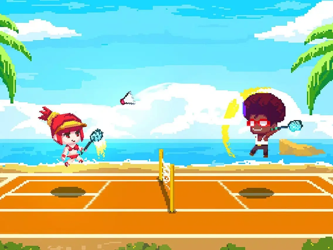 تصاویر Pixel Cup Badminton iPad 