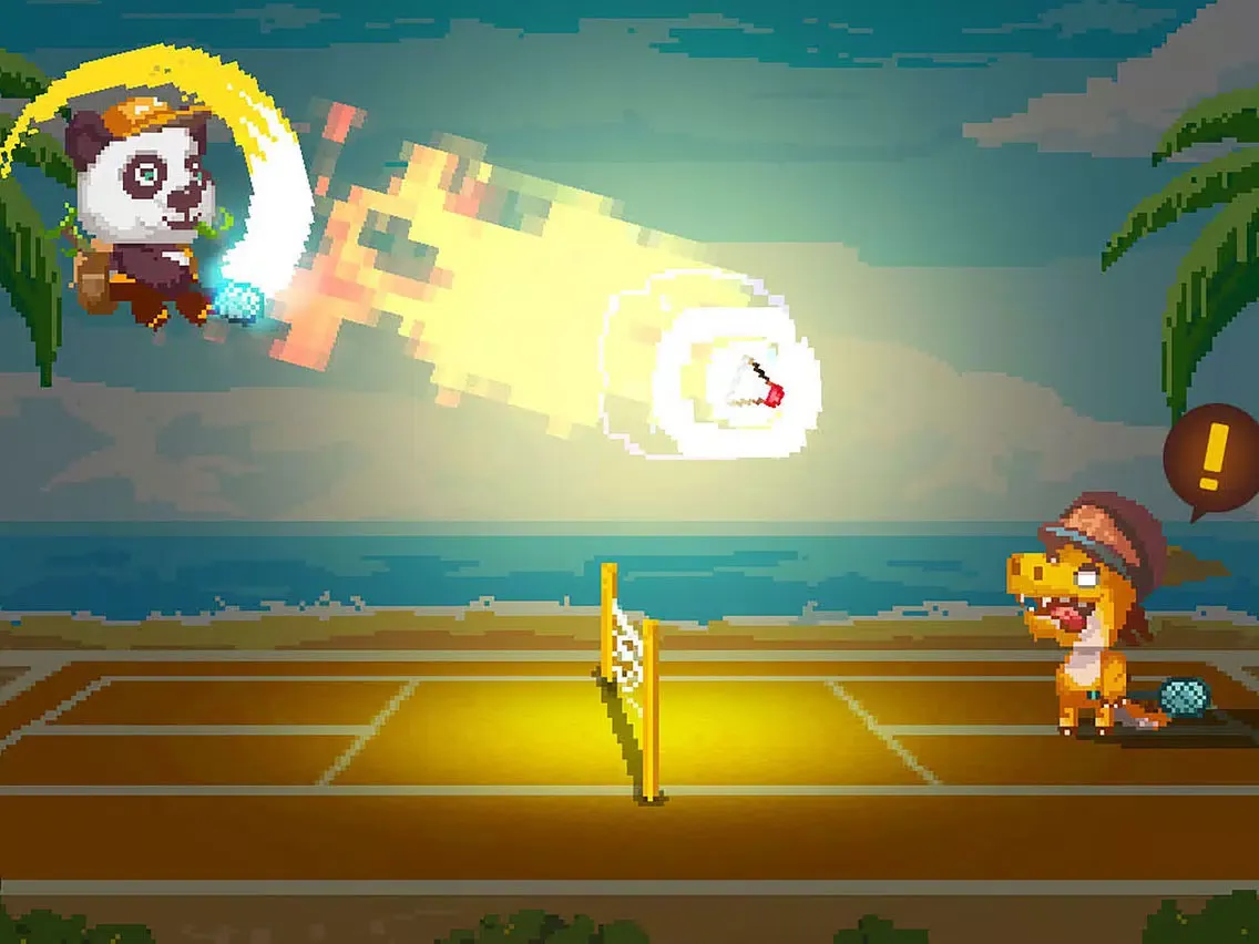 تصاویر Pixel Cup Badminton iPad 