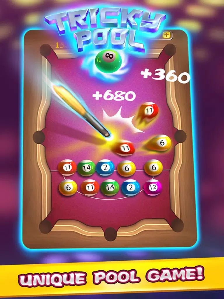 Tricky Pool iPad  स्क्रीनशॉट