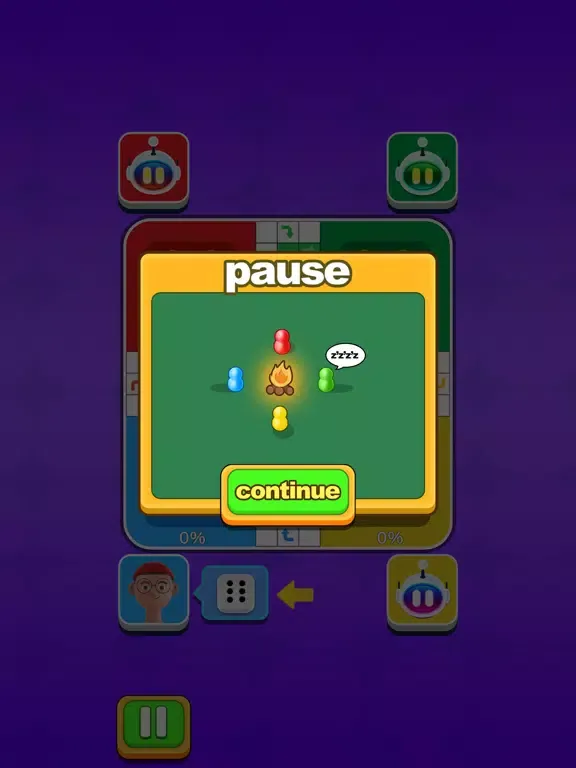 Capturas de pantalla de Flying Chess-Dice Adventure iPad 