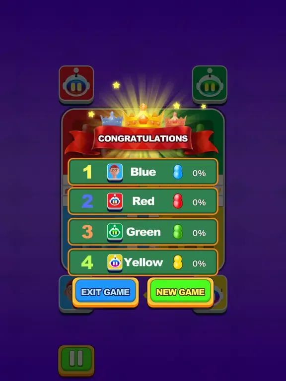Capturas de pantalla de Flying Chess-Dice Adventure iPad 
