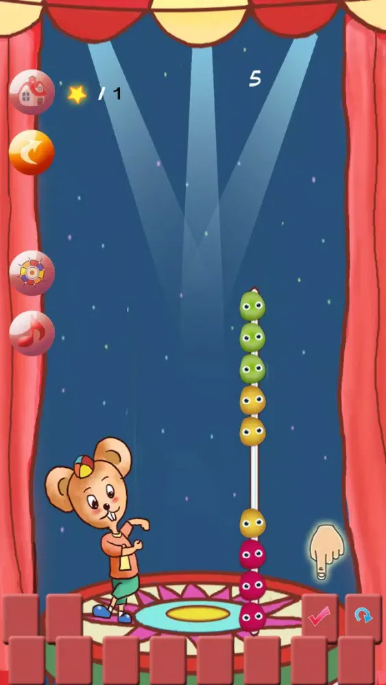 Acrobatic Troupe:Primary Mathematics-Magic Abacus Free स्क्रीनशॉट