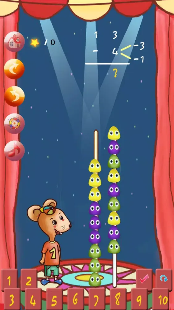 Acrobatic Troupe:Primary Mathematics-Magic Abacus Free स्क्रीनशॉट