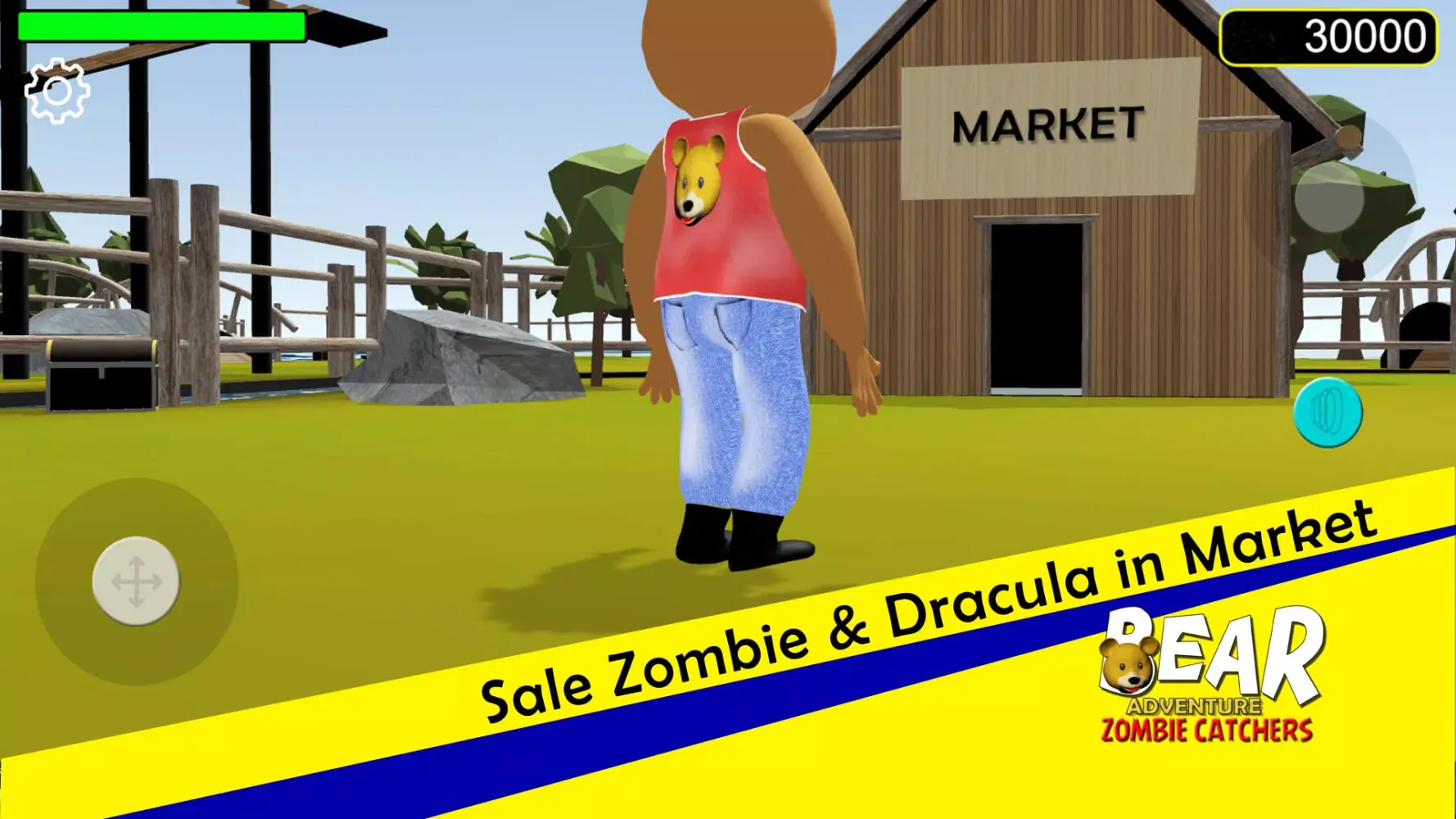 Bear Adventure-Zombie Catchers スクリーンショット