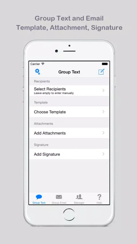 Group Text and Email: List, Group and Smart Group Manager Screenshots