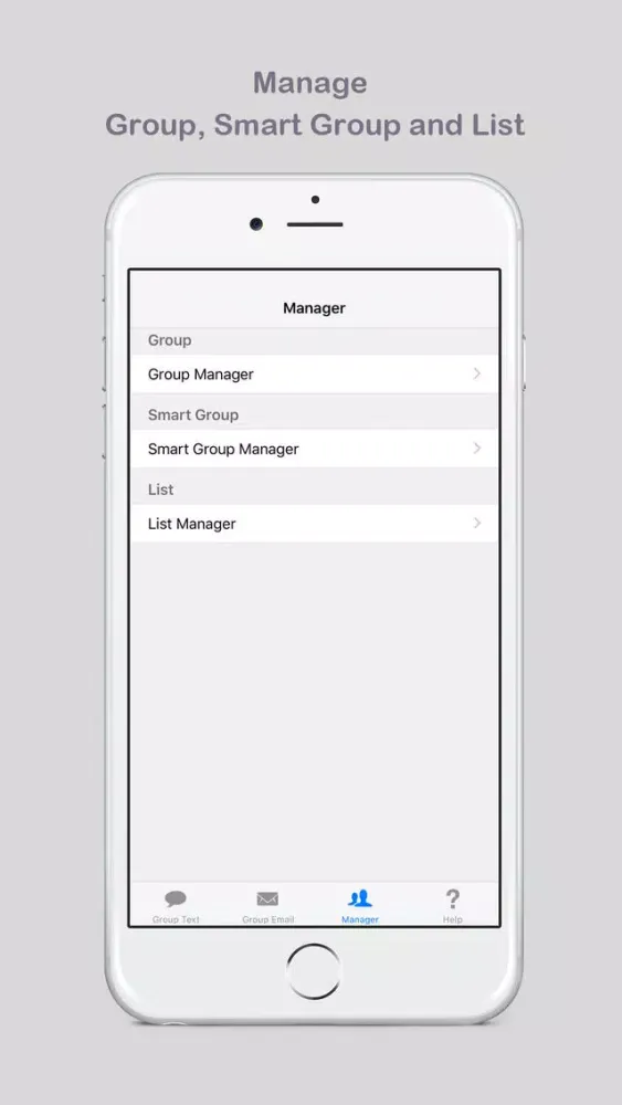 Group Text and Email: List, Group and Smart Group Manager Screenshots