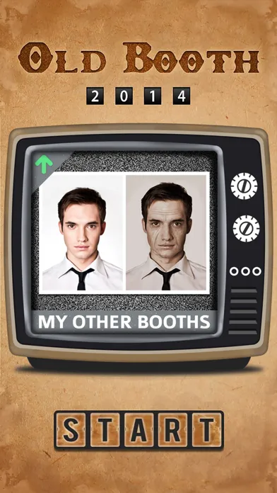 Old Booth - Age Up Camera应用截图