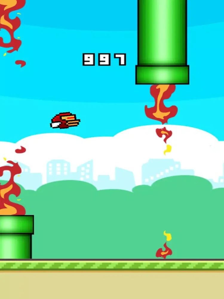 Capturas de pantalla de Flappy 2 Reverse - In The Decrease iPad 