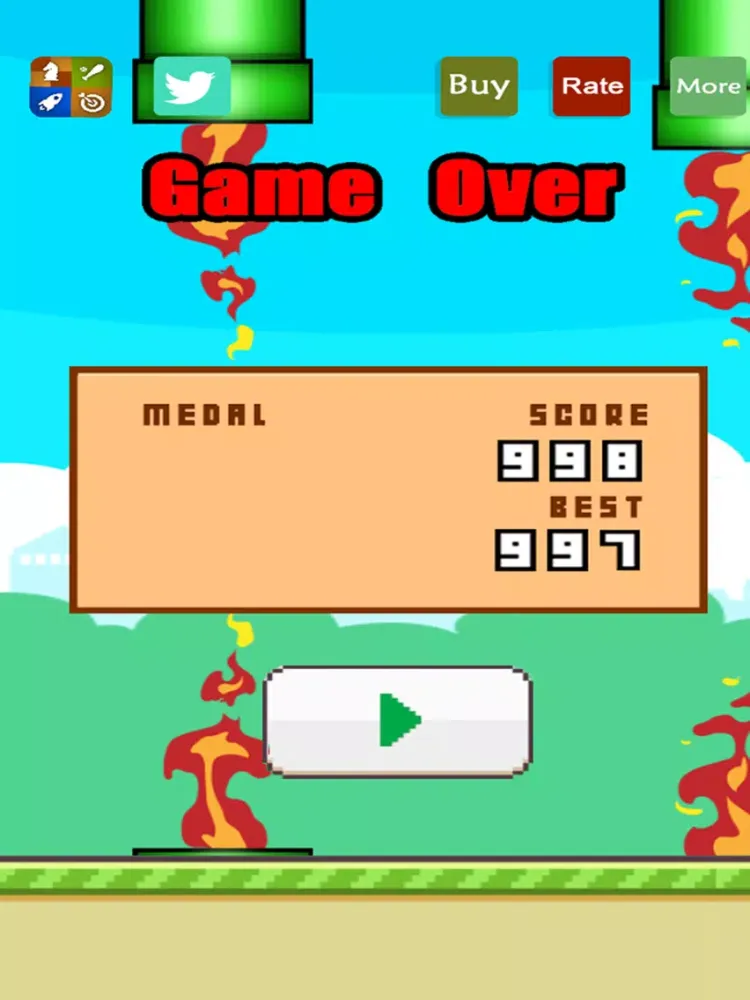 Capturas de pantalla de Flappy 2 Reverse - In The Decrease iPad 