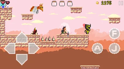 Goku to hell free - Pixel style side-scroller game স্ক্রিনশট
