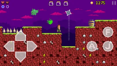 Goku to hell free - Pixel style side-scroller game স্ক্রিনশট