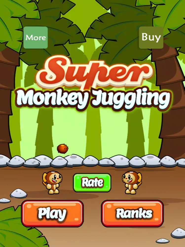 ภาพหน้าจอของ Super Monkey Juggling - Flappy Balls Juggling iPad 