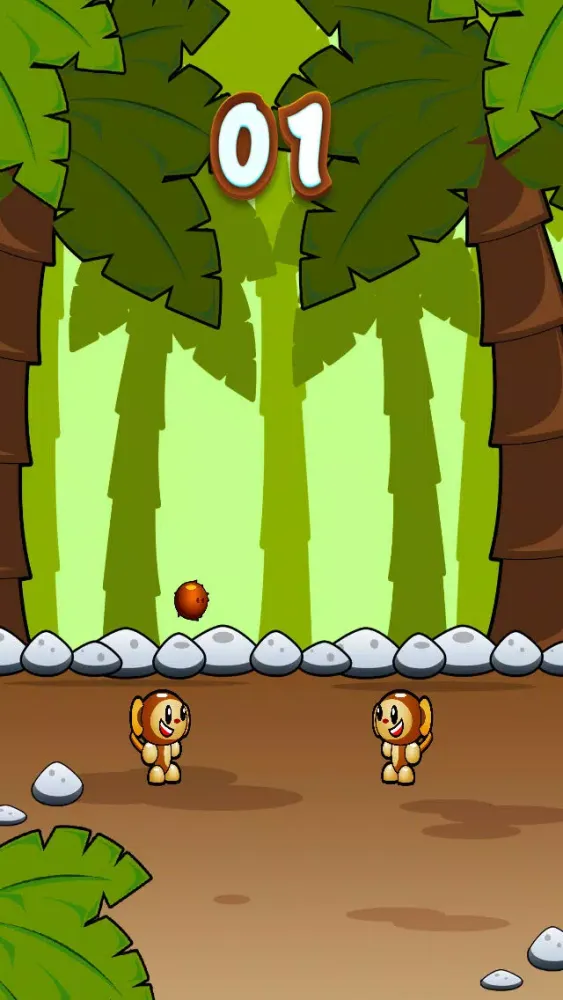 ภาพหน้าจอของ Super Monkey Juggling - Flappy Balls Juggling