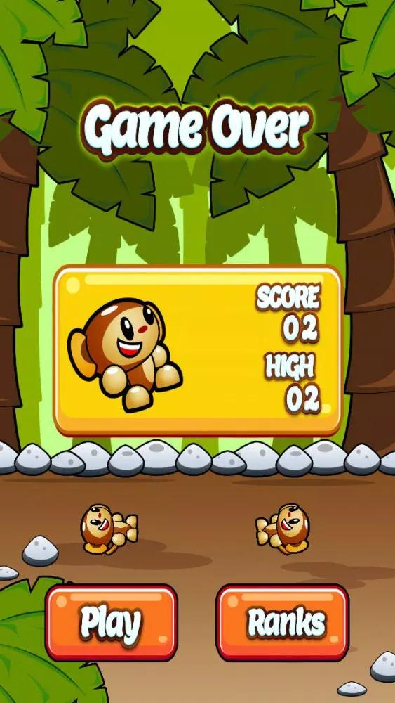 ภาพหน้าจอของ Super Monkey Juggling - Flappy Balls Juggling