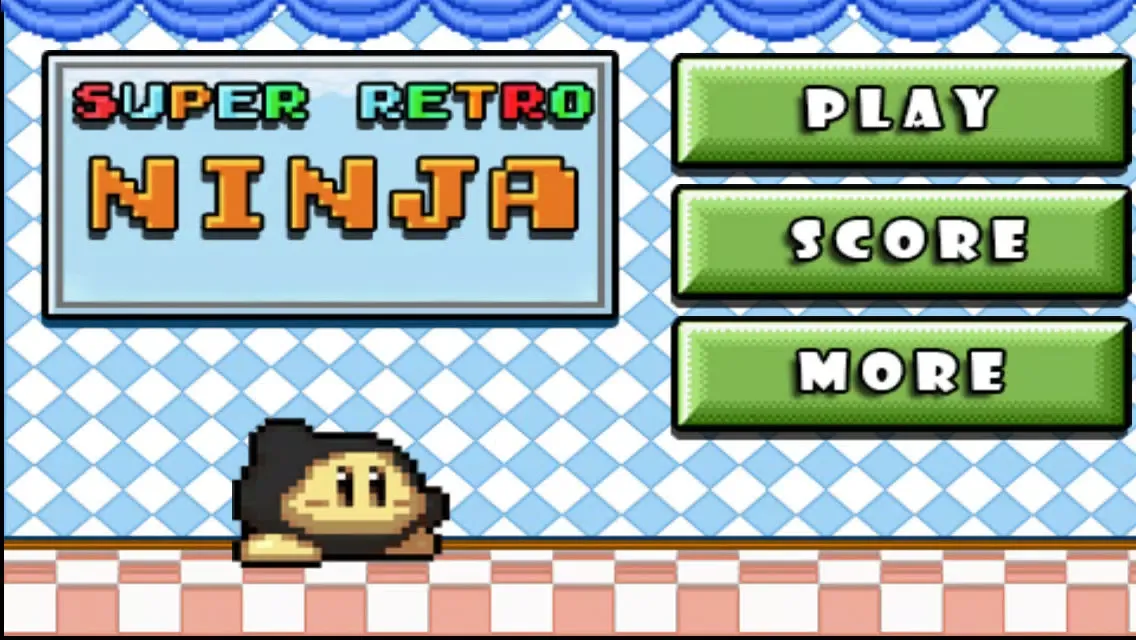 Capturas de tela do Super Retro Ninja Pro