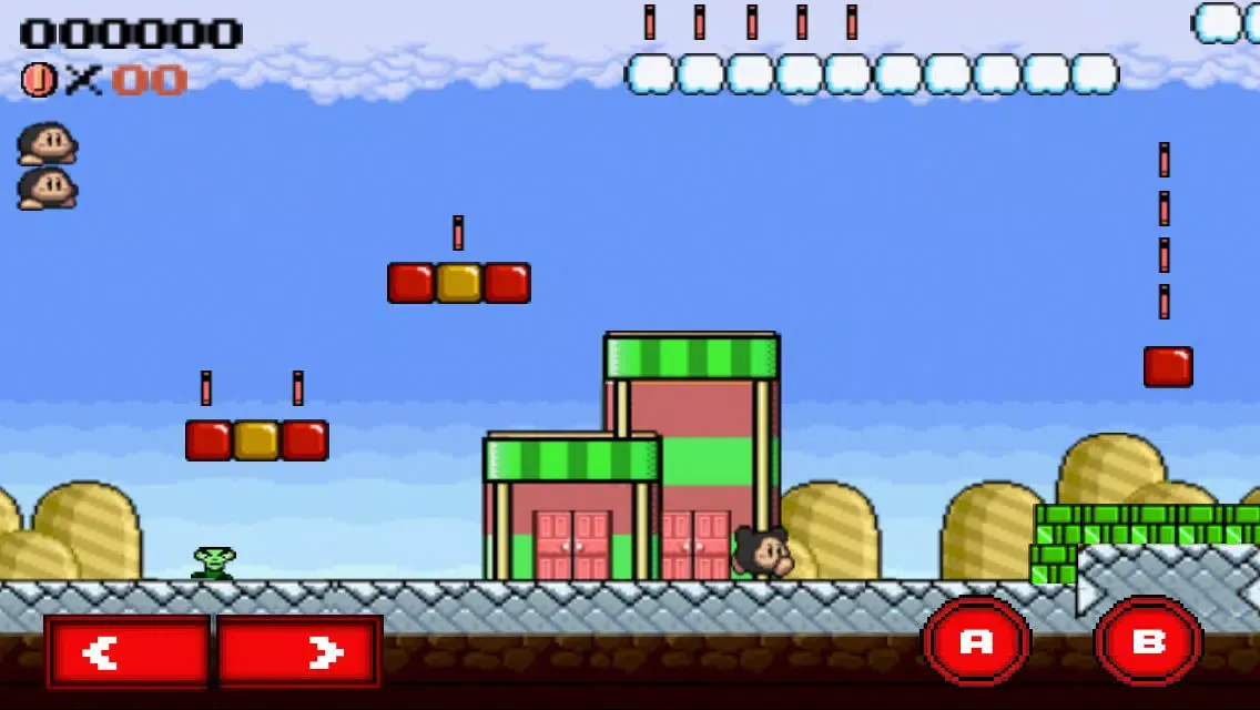 Capturas de tela do Super Retro Ninja Pro