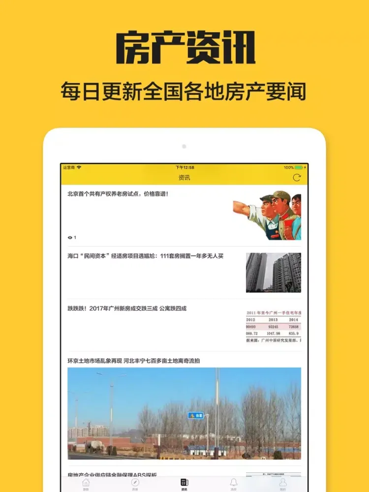 Capturas de tela do 蚂蚁直租 - 2018新租房信息共享平台 iPad 