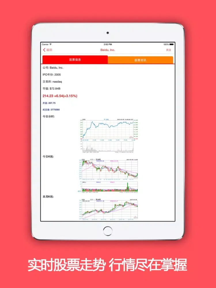 美股通 iPad  স্ক্রিনশট