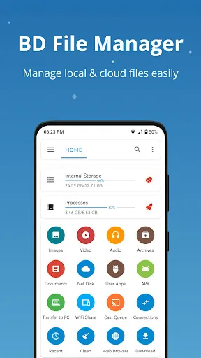 BD File Manager File Explorer應用截圖