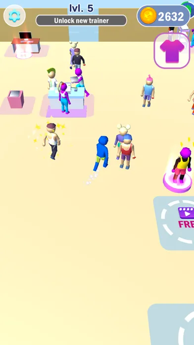 Idle Gym Workout Games应用截图