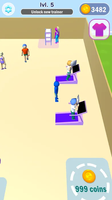 Idle Gym Workout Games应用截图