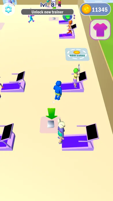 Idle Gym Workout Games应用截图