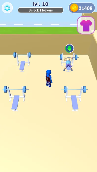 Idle Gym Workout Games应用截图