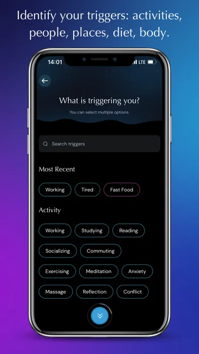 Capturas de pantalla de INTENT: Emotion Tracker
