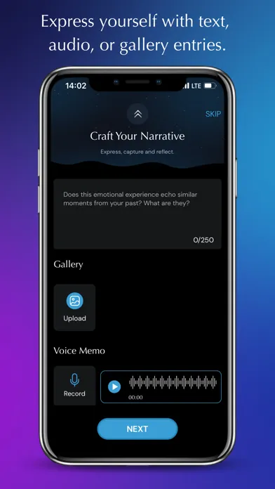 Capturas de pantalla de INTENT: Emotion Tracker