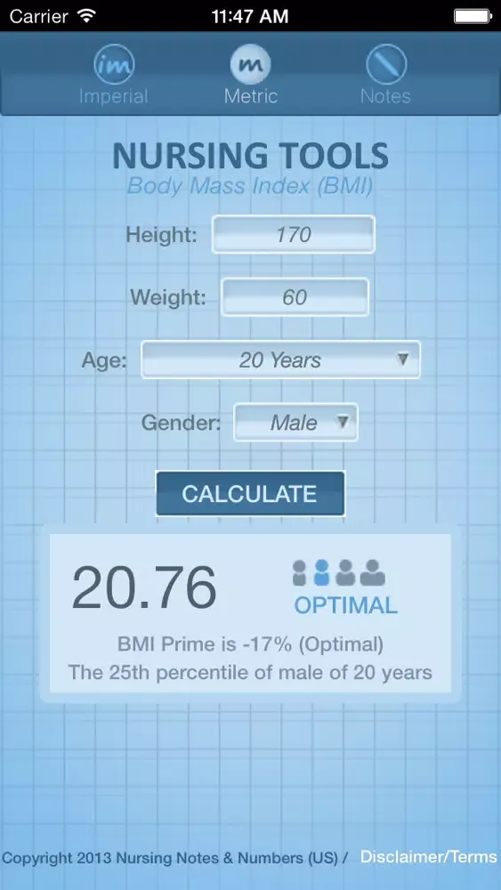 BMI Calculator N3應用截圖