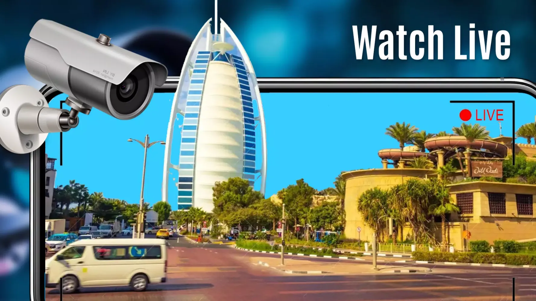 ภาพหน้าจอของ 3D Earth Map & HD Live Camera