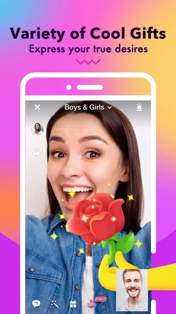Скриншоты Ananas Video Chat