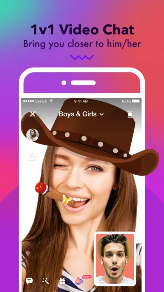 Скриншоты Ananas Video Chat
