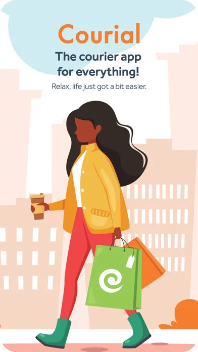 Ảnh chụp màn hình của Courial: Delivery & Errands