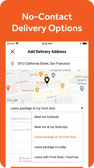 Ảnh chụp màn hình của Courial: Delivery & Errands