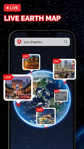 Live Earth Map: Street View 3D应用截图