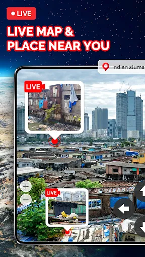 Live Earth Map: Street View 3D应用截图