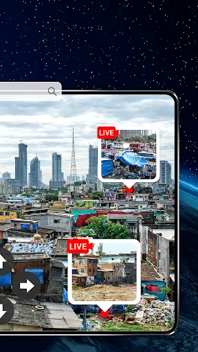 Live Earth Map: Street View 3D应用截图