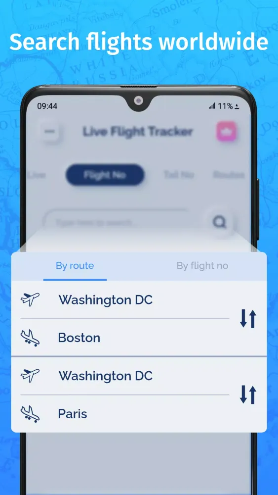 Live Flight Tracker应用截图